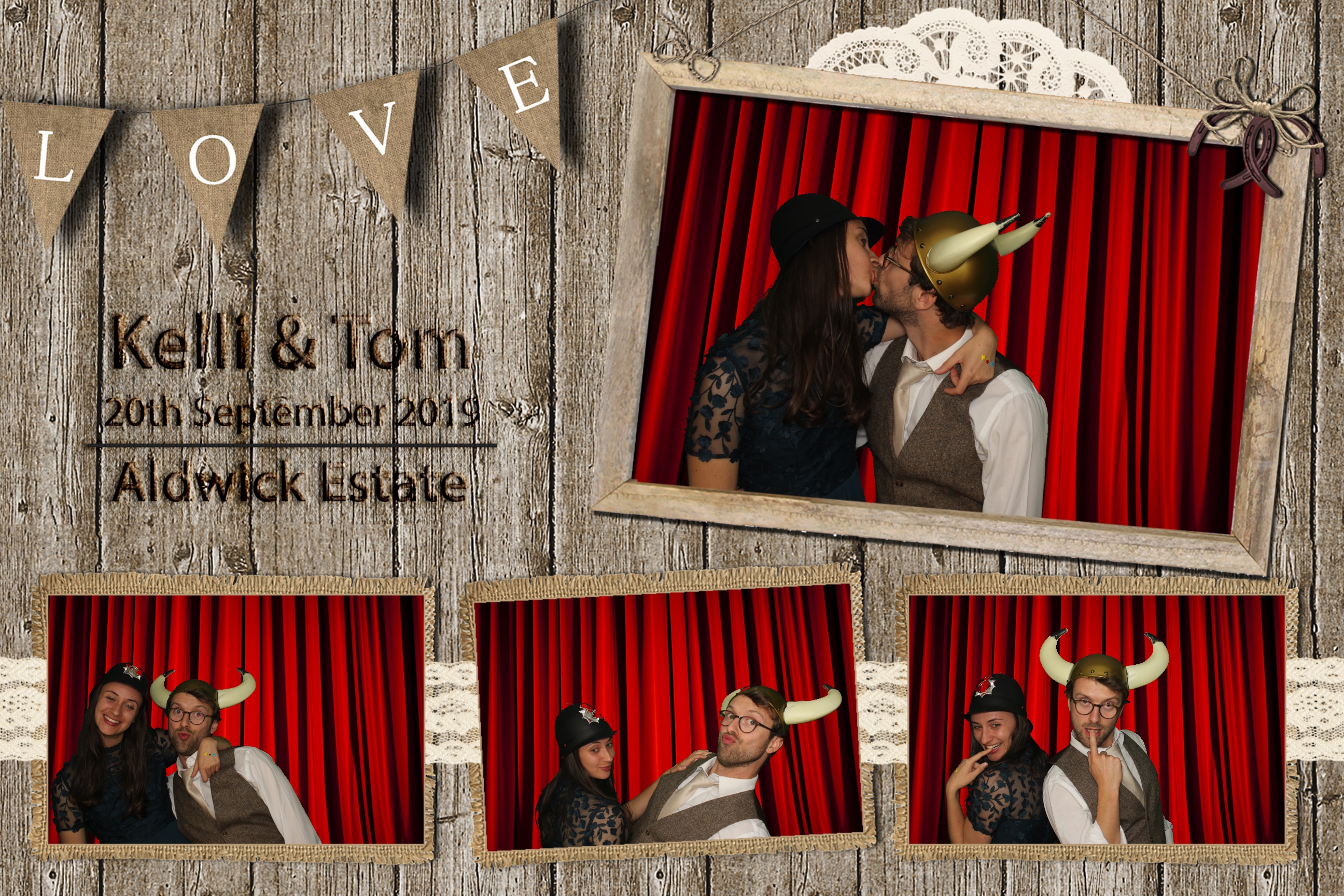 Kelli & Tom's Wedding | View more photos from the event at images.mobile-photo-booth.com/u/MobilePhotoBoothUK/Kelli-Toms-Wedding